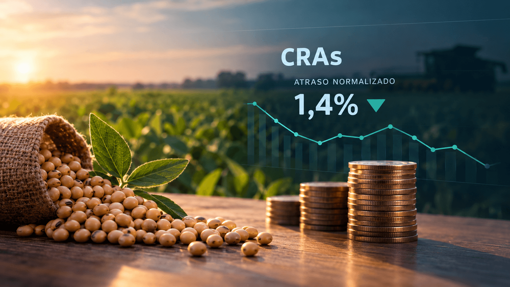 Atraso normalizado dos CRAs fica abaixo de 2% pelo segundo mês consecutivo