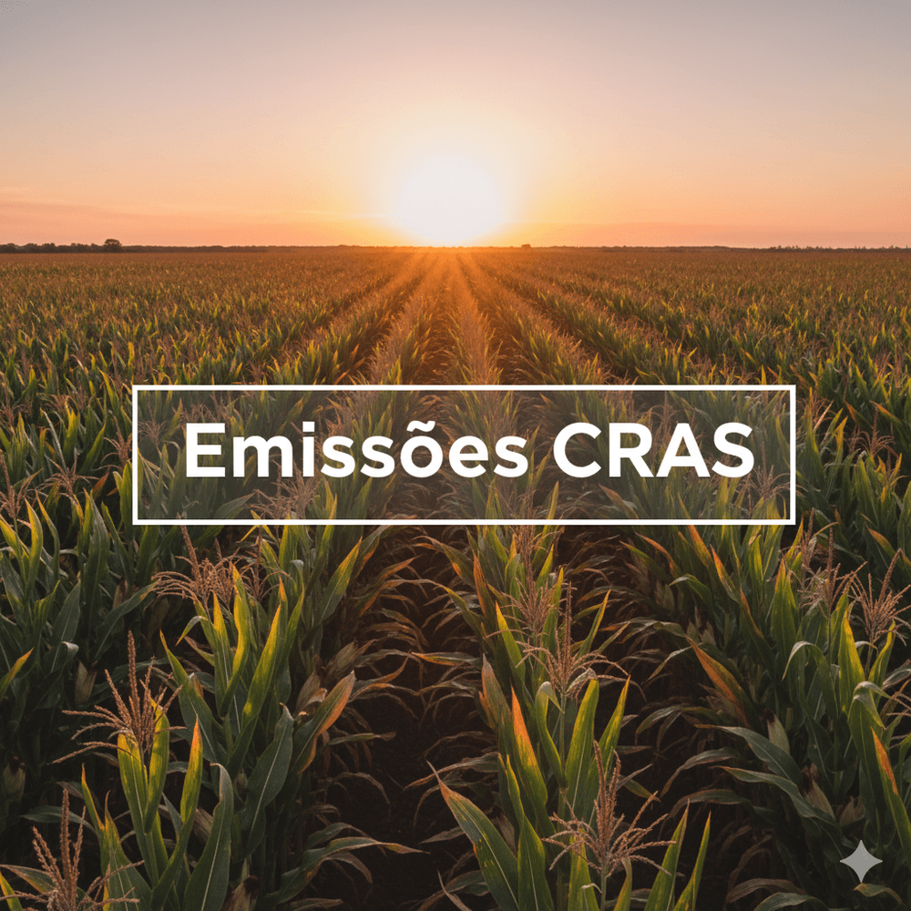 Emissões de CRAs recuam 70% em 2026